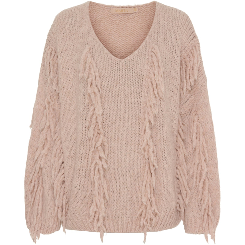 MARTA DU CHATEAU Marta Du Chateau dame strik MdcClara 9032 Knit Old pink