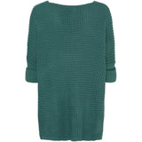 MARTA DU CHATEAU Marta Du Chateau dame strik MdcMille 18236 Knit Green