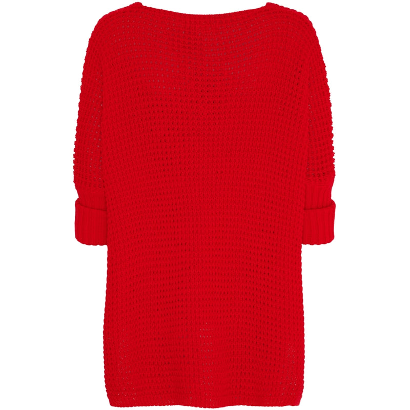 MARTA DU CHATEAU Marta Du Chateau dame strik MdcMille 18236 Knit Red3083