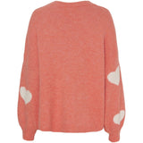 MARTA DU CHATEAU Marta Du Chateau dame strik MdcPenny Knit Salmon