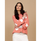 MARTA DU CHATEAU Marta Du Chateau dame strik MdcPenny Knit Salmon