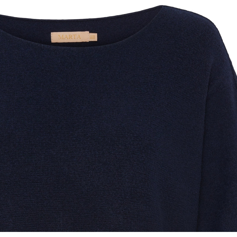 MARTA DU CHATEAU Marta Du Chateau dame strik MdcSia 5003 Knit AW navy