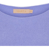 MARTA DU CHATEAU Marta Du Chateau dame strik MdcSia 5003 Knit Azzurro9685