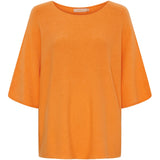 MARTA DU CHATEAU Marta Du Chateau dame strik MdcSia 5003 Knit Orange14472