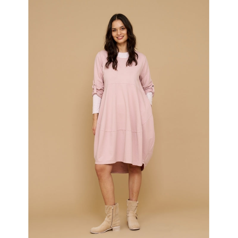 MARTA DU CHATEAU Marta Du Chateau dame sweatkjole MdcMarian Dress RoseFondotinta226