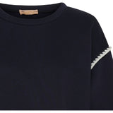 MARTA DU CHATEAU Marta Du Chateau dame sweatshirt MdcKelly Sweatshirt Navy