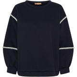 MARTA DU CHATEAU Marta Du Chateau dame sweatshirt MdcKelly Sweatshirt Navy