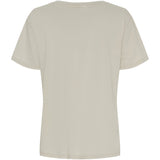 MARTA DU CHATEAU Marta Du Chateau dame t-shirt MdcInge T-shirt Beige/Beige Hummingbird