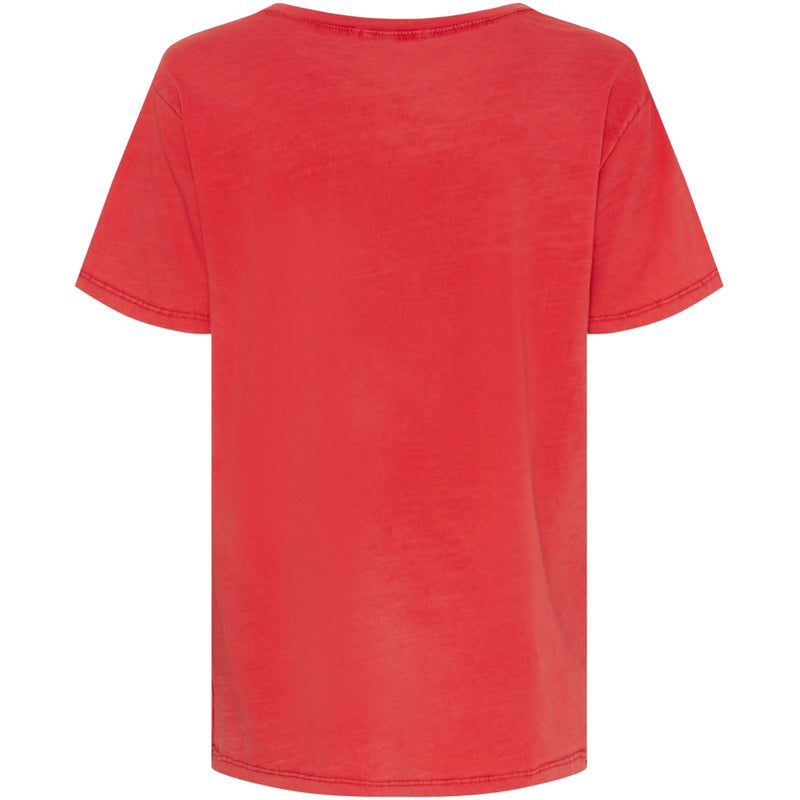 MARTA DU CHATEAU Marta Du Chateau dame t-shirt MdcInge T-shirt CW Red