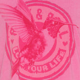 MARTA DU CHATEAU Marta Du Chateau dame t-shirt MdcInge T-shirt Pink/Pink Hummingbird