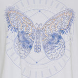 MARTA DU CHATEAU Marta Du Chateau dame t-shirt MdcMarie 1535 T-shirt BlueButterfly