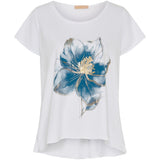 MARTA DU CHATEAU Marta Du Chateau dame t-shirt MdcMarie 1535 T-shirt LTBlueFlower