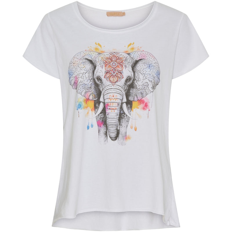 MARTA DU CHATEAU Marta Du Chateau dame t-shirt MdcMarie 1535 T-shirt Original Elephant