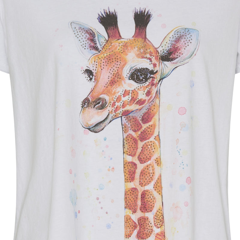 MARTA DU CHATEAU Marta Du Chateau dame t-shirt MdcMarie 1535 T-shirt Original Giraffe