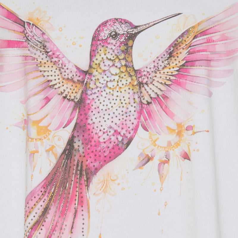 MARTA DU CHATEAU Marta Du Chateau dame t-shirt MdcMarie 1535 T-shirt PinkBird