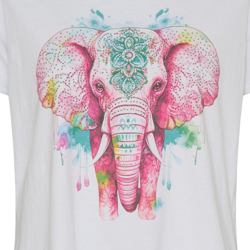 MARTA DU CHATEAU Marta Du Chateau dame t-shirt MdcMarie 1535 T-shirt Pink Elephant