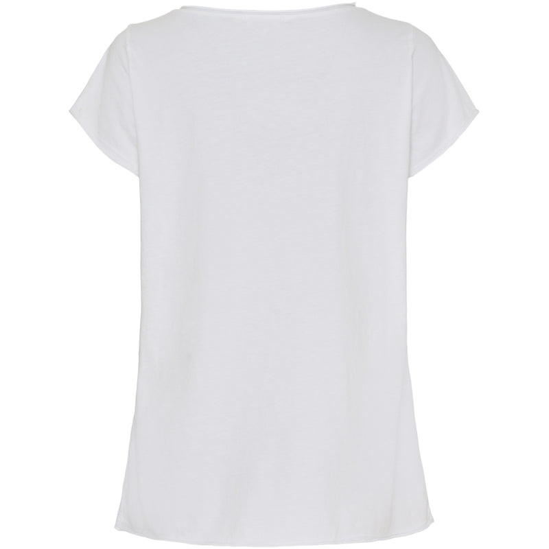 MARTA DU CHATEAU Marta Du Chateau dame t-shirt MdcMarie 1535 T-shirt WhitePineappel