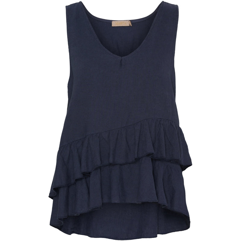 MARTA DU CHATEAU Marta Du Chateau dame top 84511 Top Navy5512