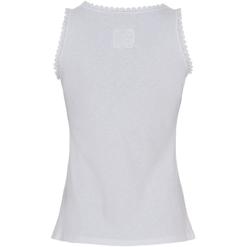 MARTA DU CHATEAU Marta Du Chateau dame top MdcElfrida Top Marta White