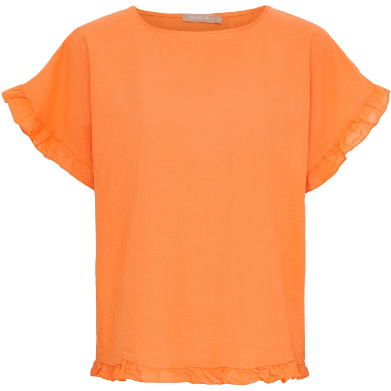 MARTA DU CHATEAU Marta Du Chateau dame top MdcKasimira Top Carota