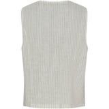 MARTA DU CHATEAU Marta Du Chateau dame vest MdcEdel Vest Stripe Grey