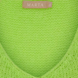 MARTA DU CHATEAU Marta Du Chateau dame vest MdcMarlene 5114 Vest Lightgreen9031