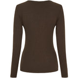 MARTA DU CHATEAU Marta Du Chateau langærmet t-shirt MdcIngrid 4906 LS Tee Solid Moro