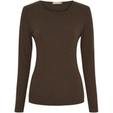 MARTA DU CHATEAU Marta Du Chateau langærmet t-shirt MdcIngrid 4906 LS Tee Solid Moro