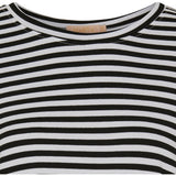 MARTA DU CHATEAU Marta Du Chateau dame t-shirt 85356 T-shirt White/Black Stripe