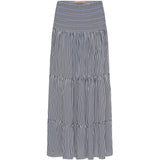 MARTA DU CHATEAU Marta Du Chateau teen nederdel MDCJOSEFINA 5849 teen Skirt 1487BluescuroStripe