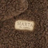 MARTA DU CHATEAU Marta Teddy dame luffer 48744 Gloves Dk Brown