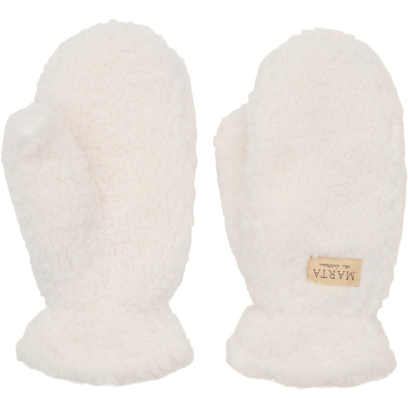 MARTA DU CHATEAU Marta Teddy dame luffer 48744 Gloves Offwhite