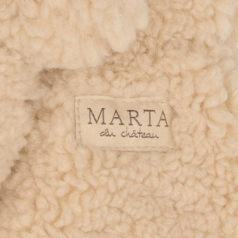 MARTA DU CHATEAU Marta Teddy dame luffer 48744 Gloves Sand