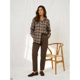 MARTA DU CHATEAU Marta du Chateau Dame Skjorte MdcCloud 92050 Shirt Brown