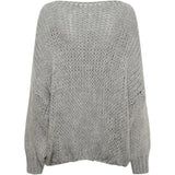MARTA DU CHATEAU Marta du Chateau Dame Strik MdcLumina 9730/B Knit Grigio