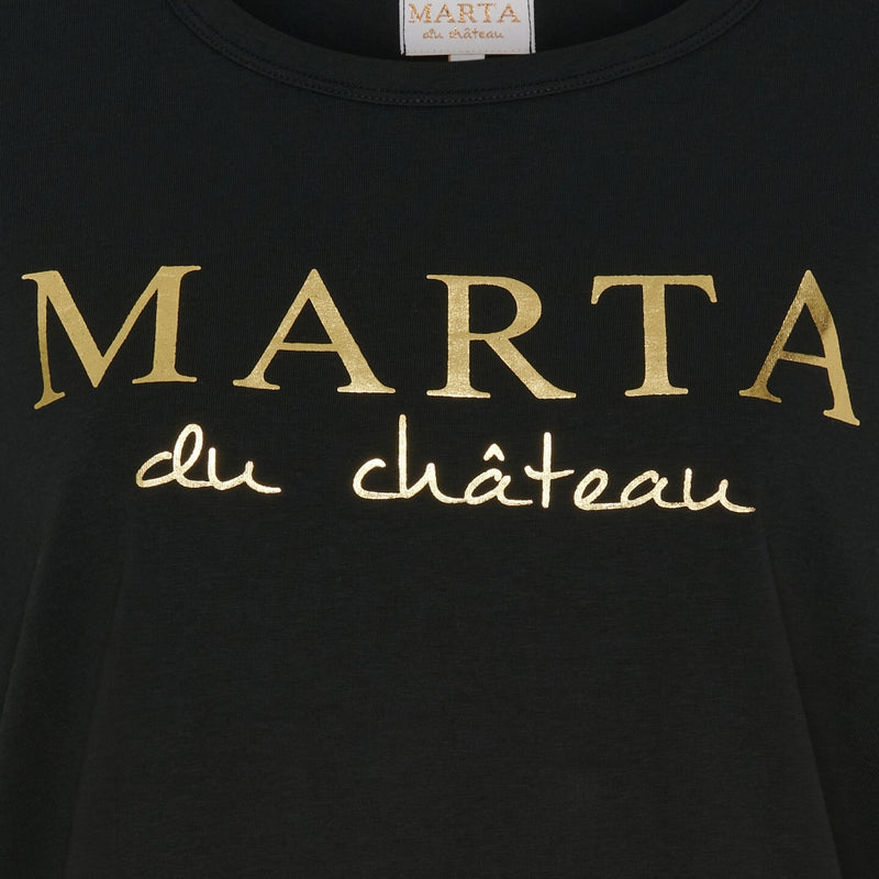 MARTA DU CHATEAU Marta du Chateau Dame T-shirt MT002 T-shirt Black