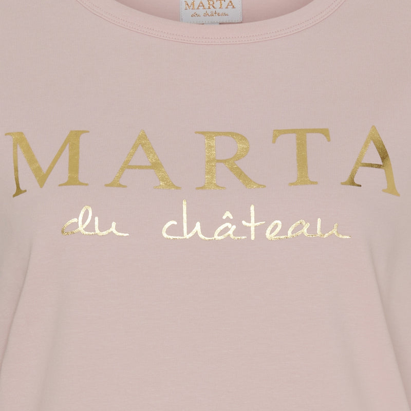 MARTA DU CHATEAU Marta du Chateau Dame T-shirt MT002 T-shirt Old Rose