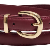 MARTA DU CHATEAU Marta du Chateau dam bælte MdcVivada MML8260 Belts Bordeaux