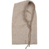 MARTA DU CHATEAU Marta du Chateau dame Balaclava MdcAliza T1209 Scarf Fango/Offwhite