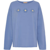 MARTA DU CHATEAU Marta du Chateau dame Sweatshirt MdcLucette A0268 Sweatshirt Jeans