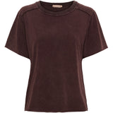 MARTA DU CHATEAU Marta du Chateau dame T-Shirt MdcAlouette 68871 T-shirt Bordeaux