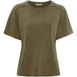 MARTA DU CHATEAU Marta du Chateau dame T-Shirt MdcAlouette 68871 T-shirt Military