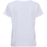 MARTA DU CHATEAU Marta du Chateau dame T-Shirt MdcAvella 84275-Flower T-shirt White/Pink