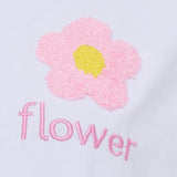 MARTA DU CHATEAU Marta du Chateau dame T-Shirt MdcAvella 84275-Flower T-shirt White/Pink