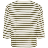 MARTA DU CHATEAU Marta du Chateau dame T-Shirt MdcBrooklyn 58351 T-shirt Beige/Military