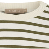 MARTA DU CHATEAU Marta du Chateau dame T-Shirt MdcBrooklyn 58351 T-shirt Beige/Military