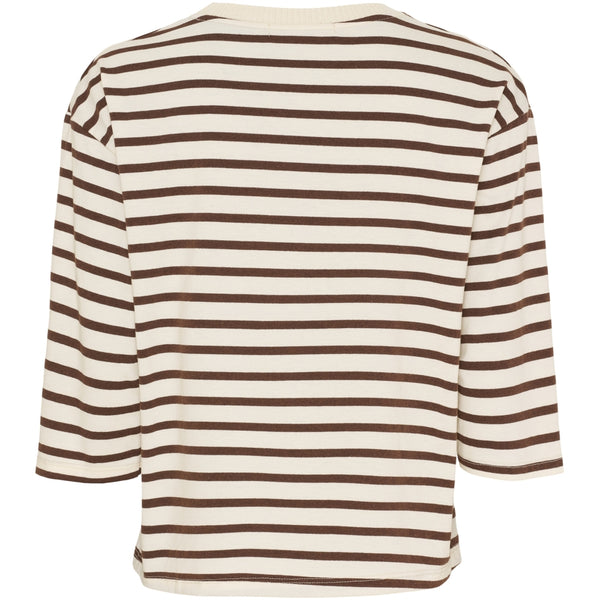 MARTA DU CHATEAU Marta du Chateau dame T-Shirt MdcBrooklyn 58351 T-shirt Beige/Moro