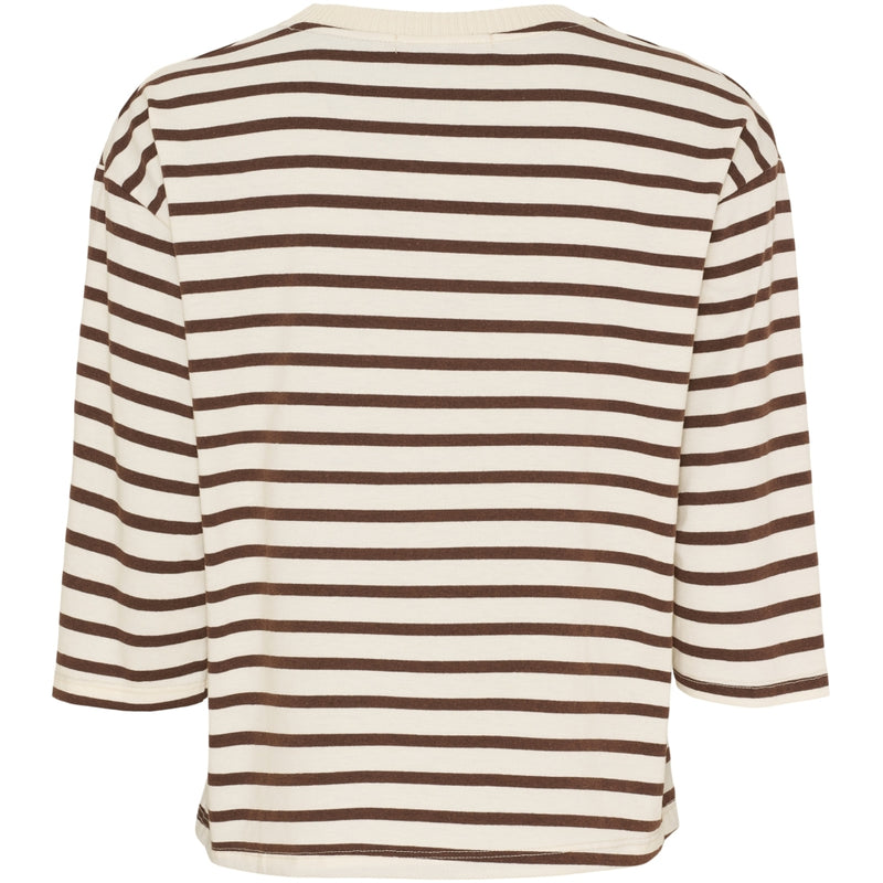 MARTA DU CHATEAU Marta du Chateau dame T-Shirt MdcBrooklyn 58351 T-shirt Beige/Moro