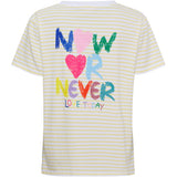 MARTA DU CHATEAU Marta du Chateau dame T-Shirt MdcFiora 22585 T-shirt Yellow