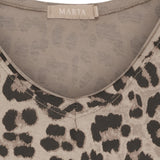 MARTA DU CHATEAU Marta du Chateau dame T-Shirt MdcHarper 2436C T-shirt Beige Leo